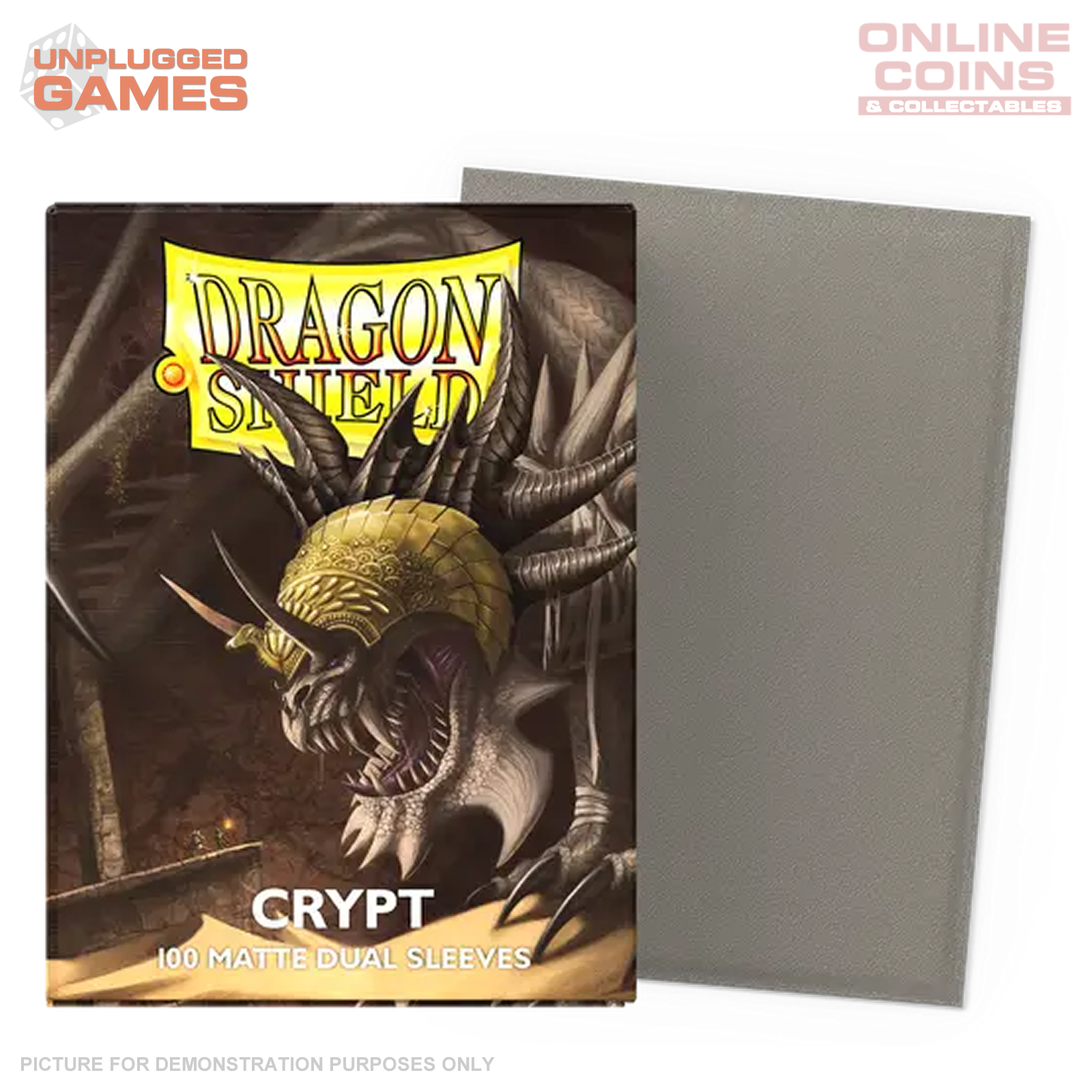 Dragon Shield DUAL MATTE Sleeves Standard - CRYPT NEONEN